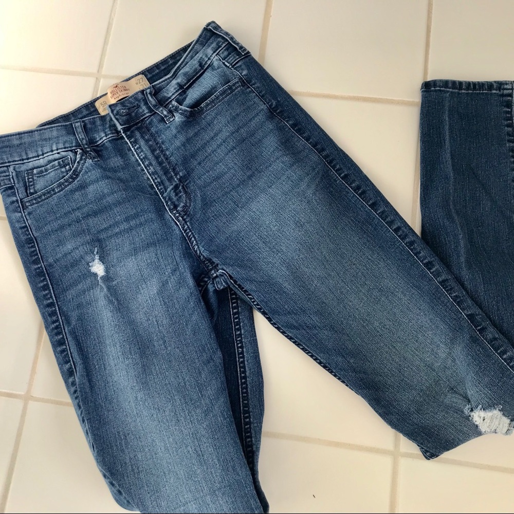 Hollister high rise skinny jeans size 5